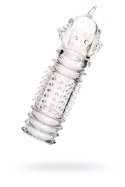 A-TOYS, Penis Sleeve, TPR, Transparent, 15.3 cm