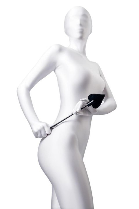 Anonymo stack, PU leather, black, 36 cm