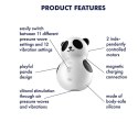Stymulacja łechtaczki za pomocą fal ciśnienia i wibracji Pocket Panda