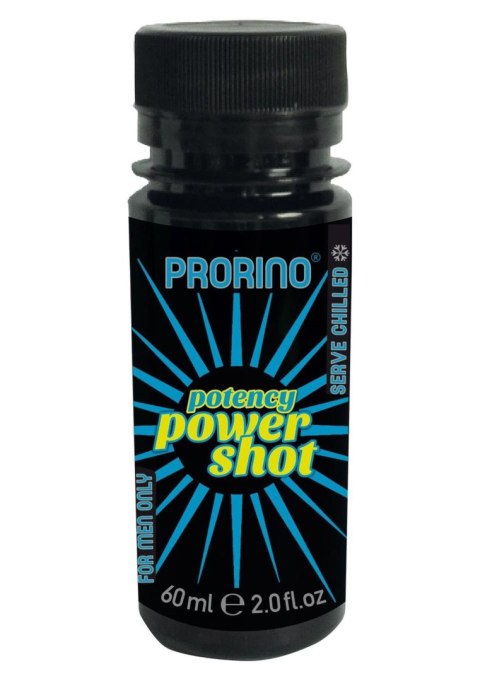 Shot na poprawę sprawności seksualnej . Supl.diety -Prorino Potency Power Shot 60 ml
