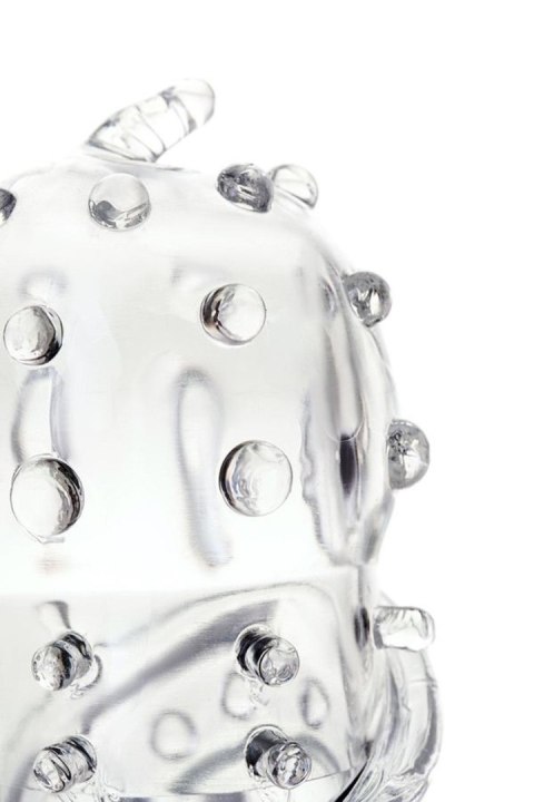 A-TOYS, Penis Sleeve, TPR, Transparent, 15.5 cm