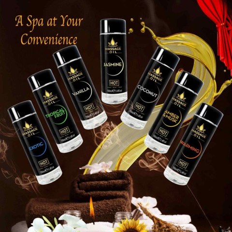 Rozgrzewający Olejek do Masażu- HOT Massage Oil warming