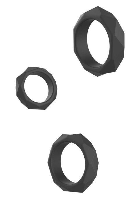 Heavy C-Ring Set Black