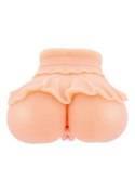 Upskirt College Slut Light skin tone