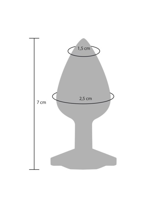 Diamond Booty Jewel Small Pink