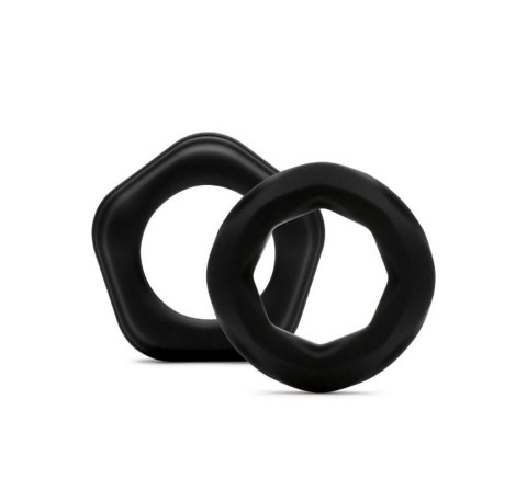 Classic Silicone Cock Rings - 2 Pack