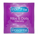 Pasante Ribs & Dots/Intensity Condoms 3 pcs