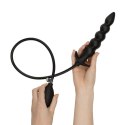 Anal Collection - Inflatable Anal Plug with Pump 20 cm - Black