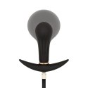 Anal Collection - Inflatable Butt Plug with Pump 8 cm - Black