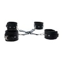 Black hogtie with comfy wrist and ankle cuffs