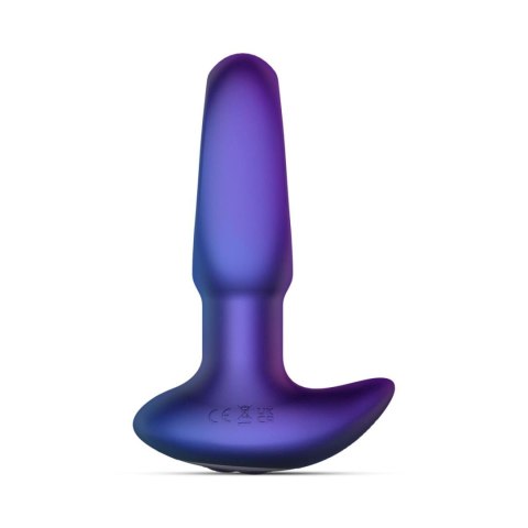 Hueman - Voyager Vibrating Butt Plug With Tapping - Purple