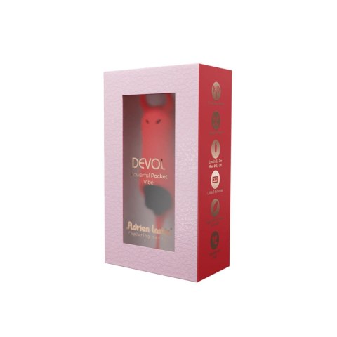 Stymulator-Wibrator - Lastic pocket vibe Devil