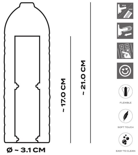 Suck-O-Mat 3 Perf. Sleeve XL