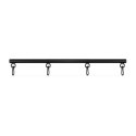Bedroom Fantasies - Adjustable Spreader Bar Black