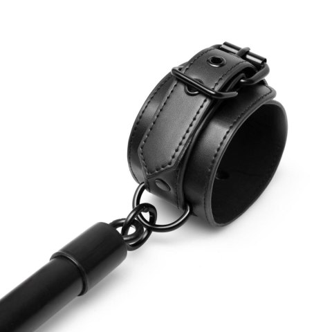 Bedroom Fantasies - Hog Tie Cross Bar
With Cuffs Black