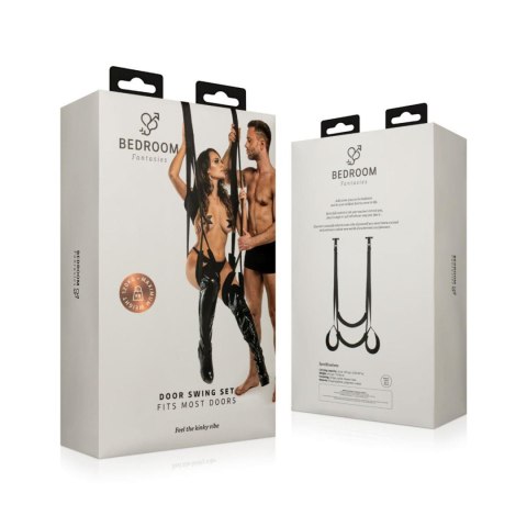 Bedroom Fantasies - Kinky Ceiling Sex Swing Black