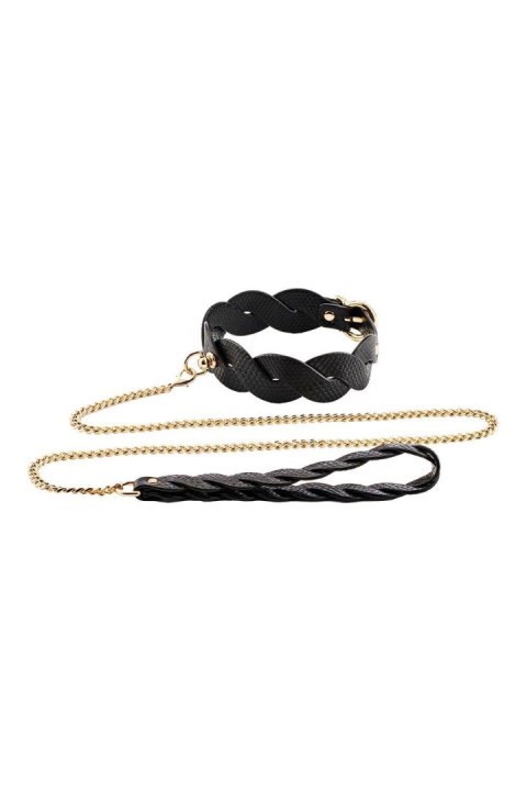 GUILTY PLEASURE LUNAR BRAIDED LEASH AND COLLAR