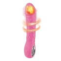 Pink vibrator - 10 different modes of vibration and heating function