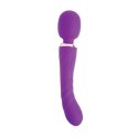 Purple clitoral and G-spot vibrator