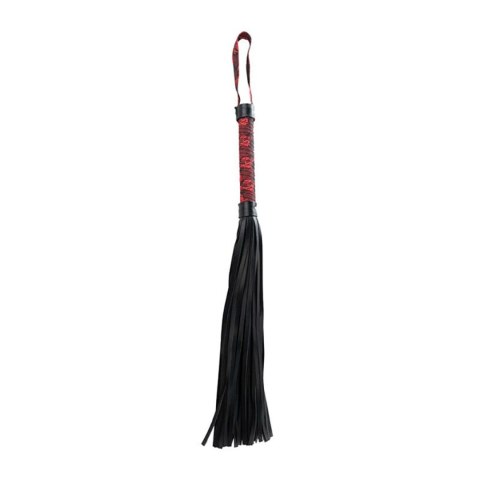 Red & black flogger