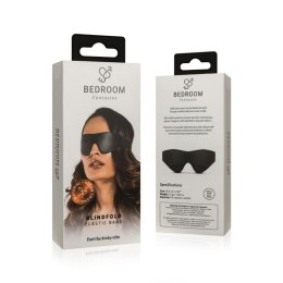 Bedroom Fantasies - Faux Leather Blindfold Black