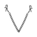 Bedroom Fantasies - Nipple Clamps
with Chain Black