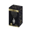 Metal Anal Fluffy Twist Plug S black
