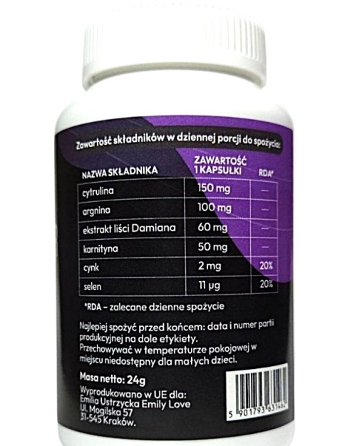 Monster Size 60 kapsułek