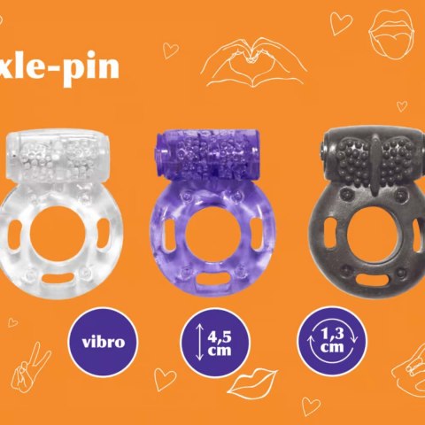 Showbox of Erection Rings Rings Axle-pin 12 pcs