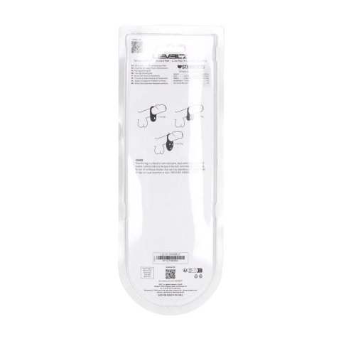 Silicone Training Cockring Set of 3 - S/M/L - Black