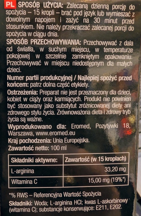 3x Mocniejszy- Sex Elixir PREMIUM 100ml, Hiszpańska Mucha- supl.diety