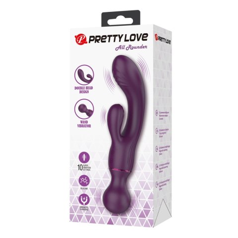 Pretty Love All Rounder Dual-Action Rabbit Vibrator