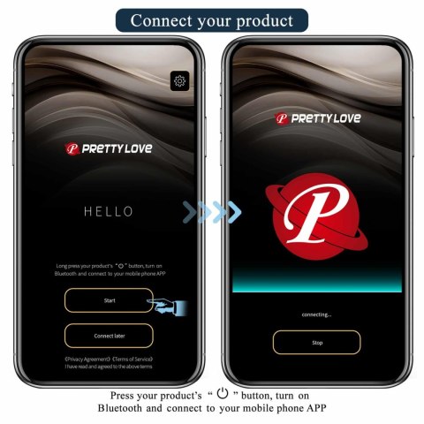 Pretty Love Anthony Smart App Vibrating Anal Plug