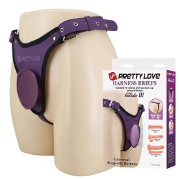 Pretty Love Caldric III Purple Universal Harness Briefs