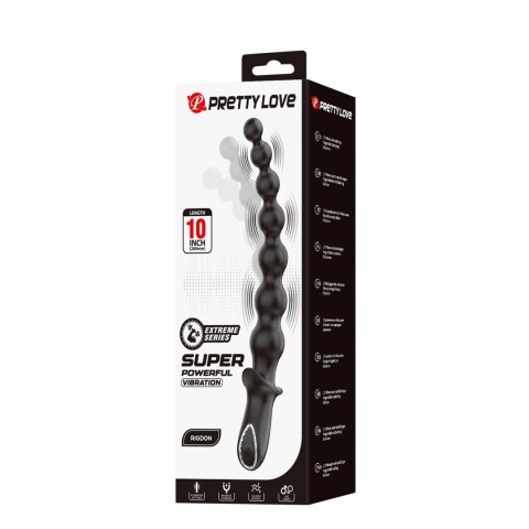 Pretty Love Dedron 10" Vibrating Anal Beads