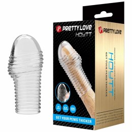 Pretty Love Penis Sleeve - Hoytt (Clear)