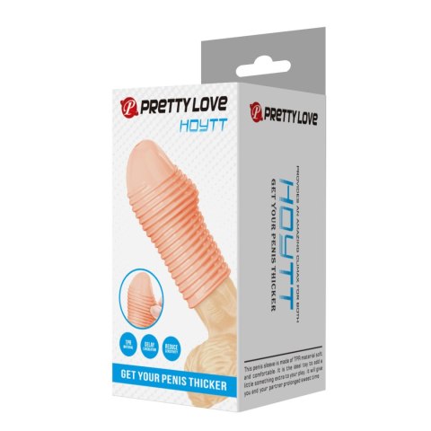 Pretty Love Penis Sleeve - Hoytt (Flesh)