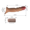 Pretty Love Vibrating Penis Sleeve Extender
