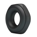 Crazy Bull Jarvius Super Soft Silicone Cock Ring - Black