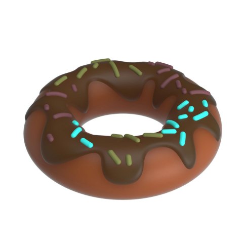Pretty Love Choco Super Donut Silicone Cock Ring