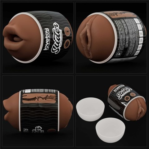Slider Double-Ended Masturbator Mouth and Vagina