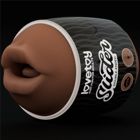 Slider Double-Ended Masturbator Mouth and Vagina