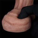8.5'' Dual Layered Silicone Cock