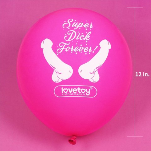 Super Dick Forever Bachelorette Balloons(Pack of 7)