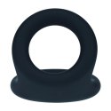 Double O Silicone Cockring - M - Black