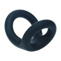 Double O Silicone Cockring - S - Black