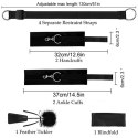 Fetish B-Series Bed Restraint Set 2.0
