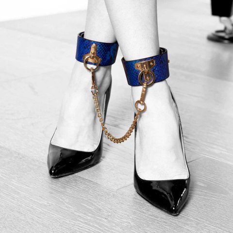 Florence Collection - Leg Cuffs - Blue
