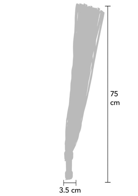 Genuine Leather Whip 75cm