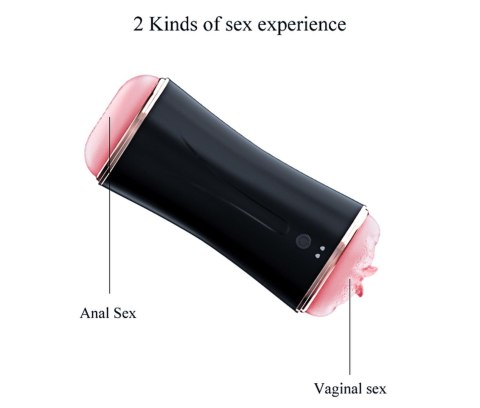 Masturbator-Vibrating Masturbation Cup USB 7 function + Interactive Function / Double Ends